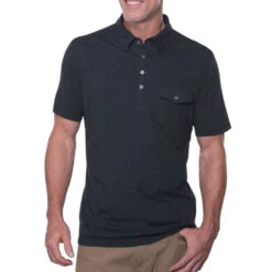 Kuhl Stir Polo Shirt SS - Raven