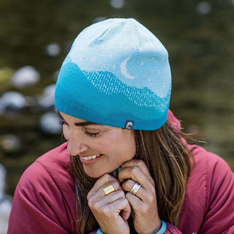 Sunday Afternoon Crescent Moon Beanie - Blue 6 Sunday Afternoon Crescent Moon Beanie - Blue - Image 4