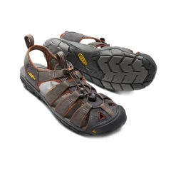 Keen Clearwater CNX (Men) - Black/Gargoyle -Lowan Sport 25