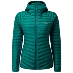 Rab Cirrus Flex Hoody Women's - Atlantis -Lowan Sport QIO 34 AT 2