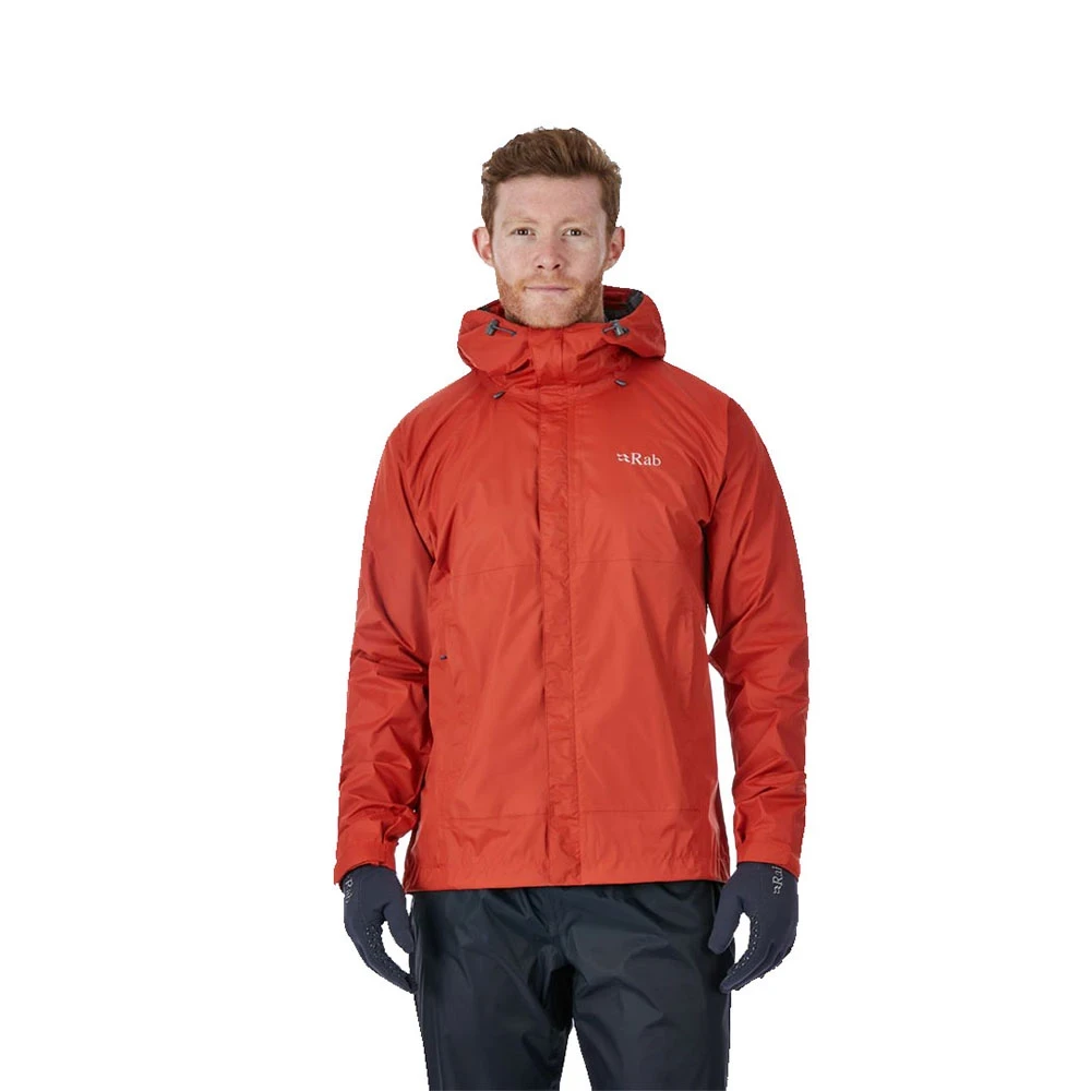 Rab Downpour Jacket - Firecracker 4 Rab Downpour Jacket - Firecracker - Image 2