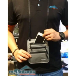 Cocoon Secret Neck Wallet- Grey -Lowan Sport YNW 1 07