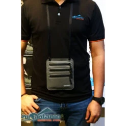 Cocoon Secret Neck Wallet- Grey -Lowan Sport YNW 1 08