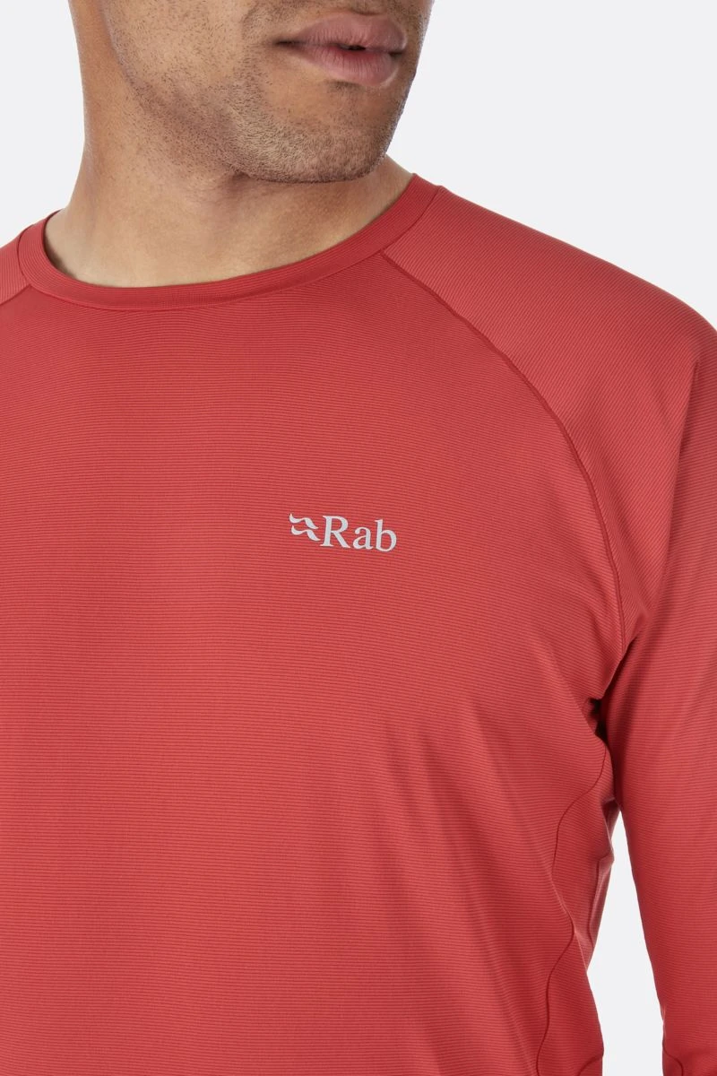 Rab Force LS Tee - Steel 6 Rab Force LS Tee - Steel - Image 4