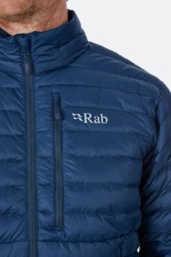 Rab Microlight Jacket - Black/Shark -Lowan Sport qda 94 pic03 1c875cd2 61f2 49c9 b3d2 fe1f97a67506