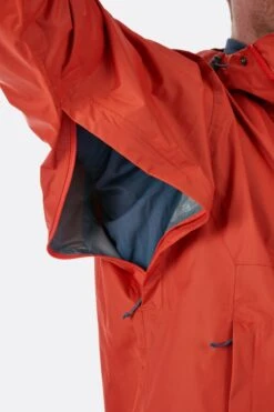 Rab Downpour Jacket - Firecracker 11 Rab Downpour Jacket - Firecracker -Lowan Sport qwf 61 pic05