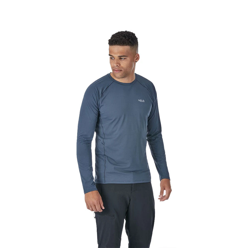 Rab Force LS Tee - Steel 4 Rab Force LS Tee - Steel - Image 2