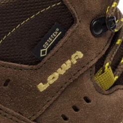 LOWA Trekker Dark Brown/Mustard -Lowan Sport trekker dark brown 2