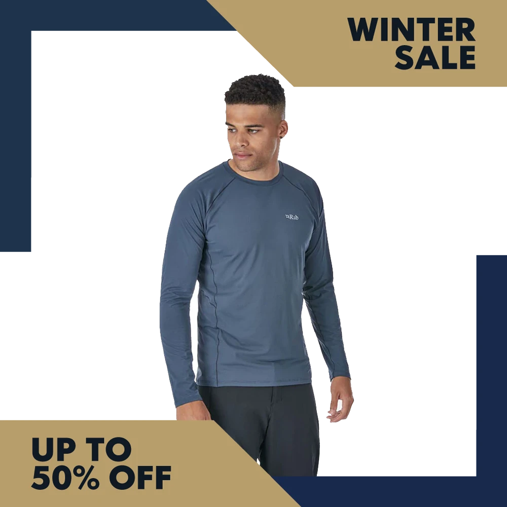 Rab Force LS Tee - Steel 3 Rab Force LS Tee - Steel