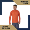 Rab Pulse Long Sleeve Zip - Firecracker 2 Rab Pulse Long Sleeve Zip - Firecracker -Lowan Sport winter sale frame 43