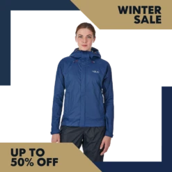 Rab Downpour Jacket Women's - Twilight